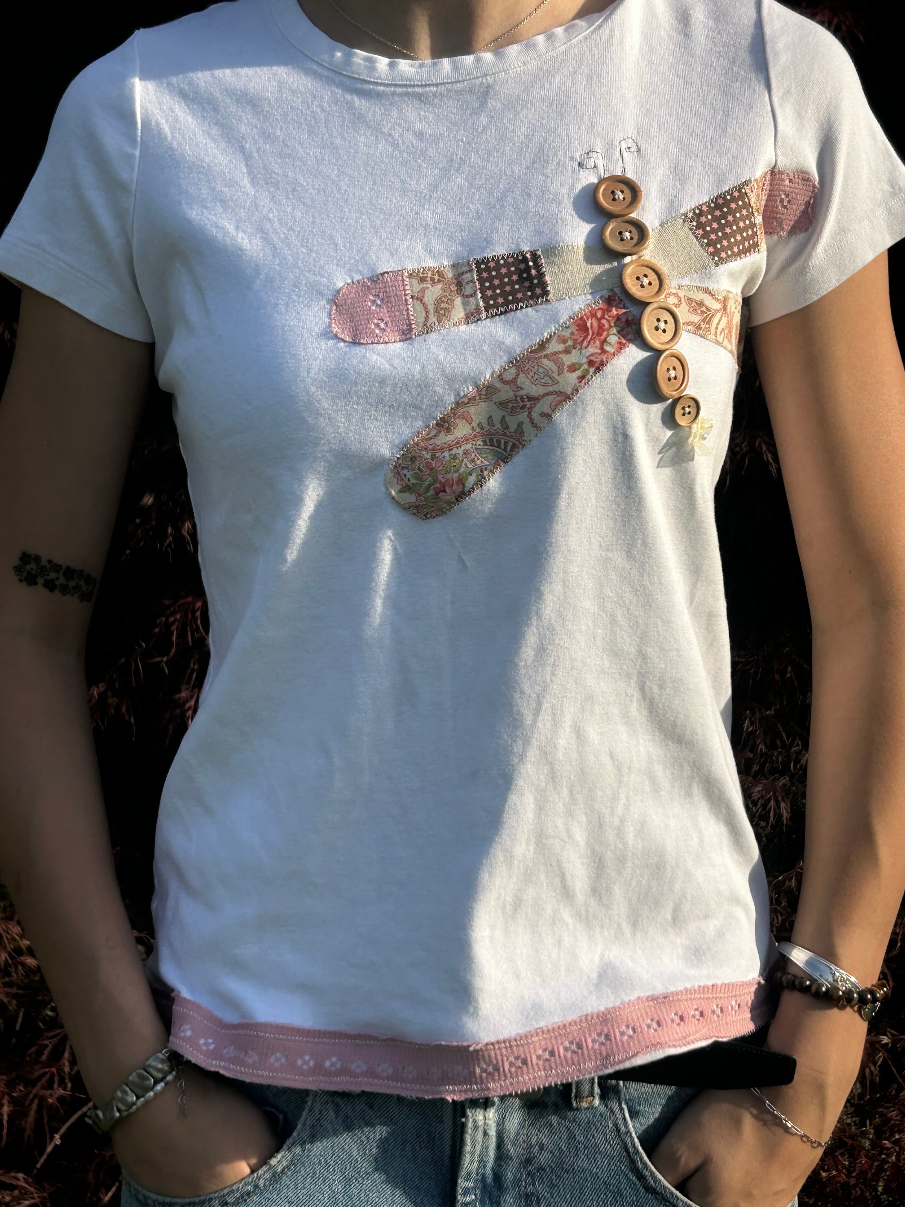 Pink dragonfly tee 🌸