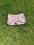Pink flower shorts