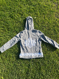 Grey lace sweatshirt