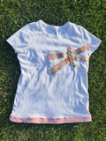 Pink dragonfly tee 🌸